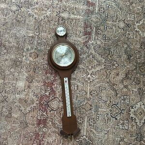 Vintage Jason made in Japan banjo style weather station